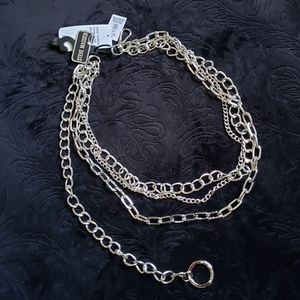 Steve Madden Layered Chain Belt